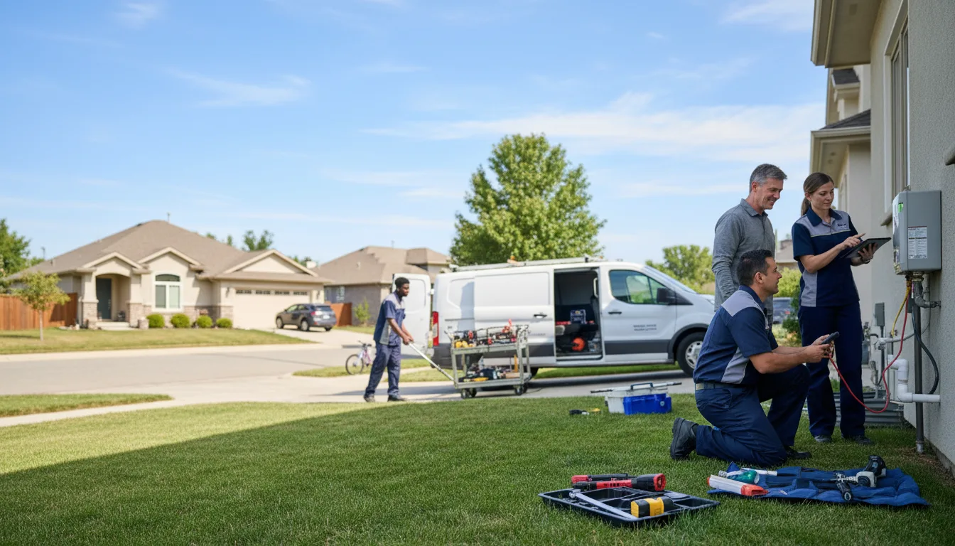 Tankless water heater service in Mountville, PA